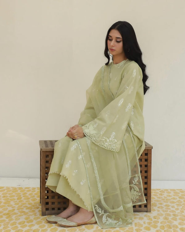 Mist Orchid  | 3-Piece Stitched Eid Arrival