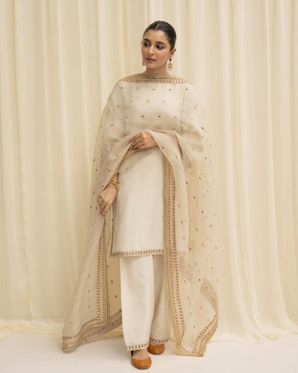 Aabroo | 3-Piece Stitched Eid Arrival